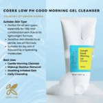 cosrx morning gel cleanser