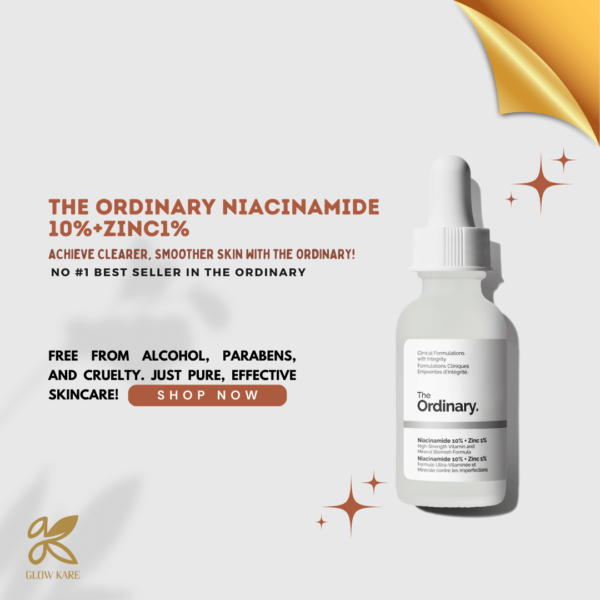 The Ordinary Niacinamide 10% + Zinc 1% at the best price in Bangladesh